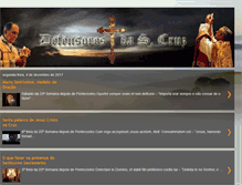 Tablet Screenshot of defensoresdacruz.com